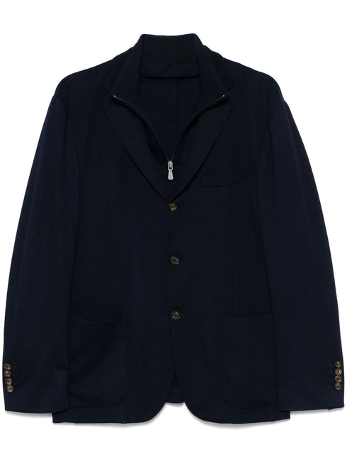 layered blazer